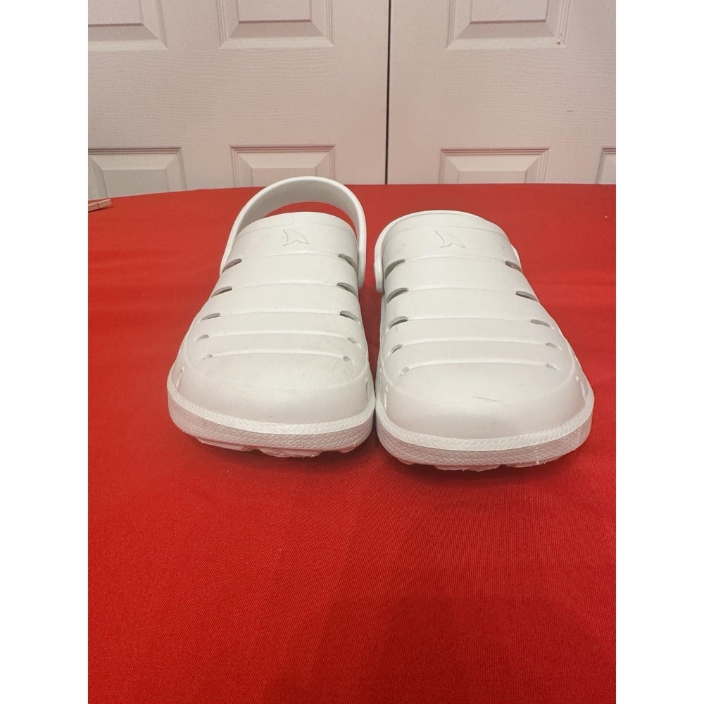 Rugged Shark Men's Comfort Sandals White Size 8